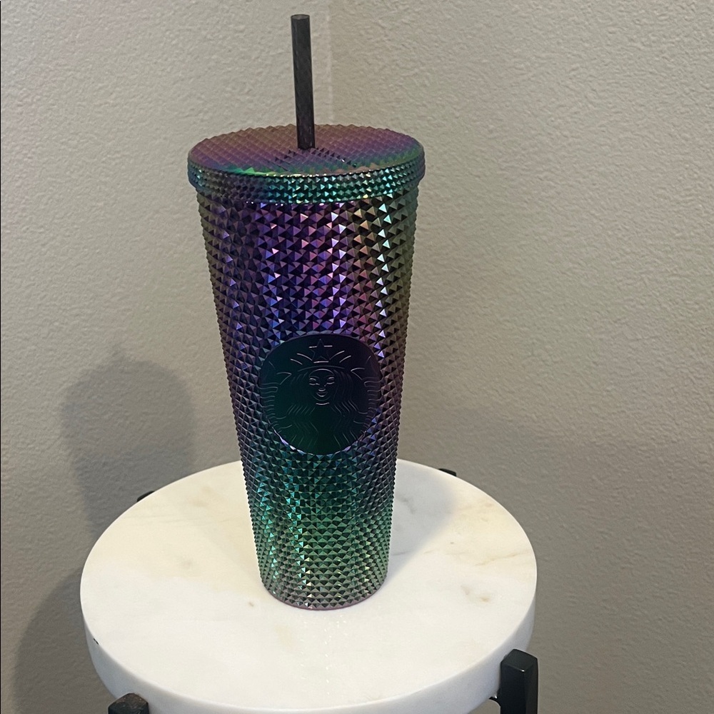 Starbucks Multicolor Textured Tumbler with Straw